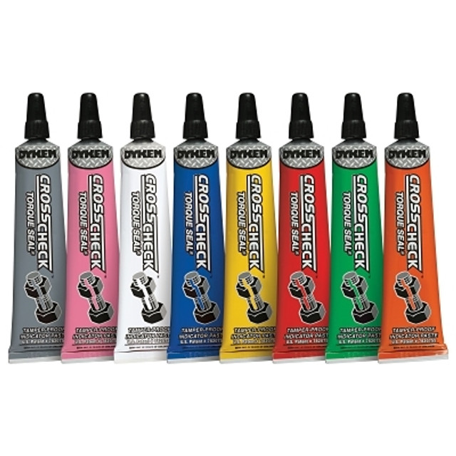 ITW Pro Brands DYKEM® Cross Check™ Torque Seal® Tamper-Proof Indicator Paste, 1 oz, Tube, Orange, 24 EA/CA ITW Pro Brands DYKEM® Cross Check™ Torque Seal® Tamper-Proof Indicator Paste, 1 oz, Tube, Orange, 24 EA/CA