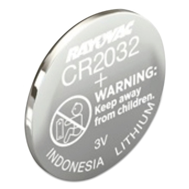 RAYOVAC® Lithium Keyless Entry Batteries, CR2032, 3.0 V