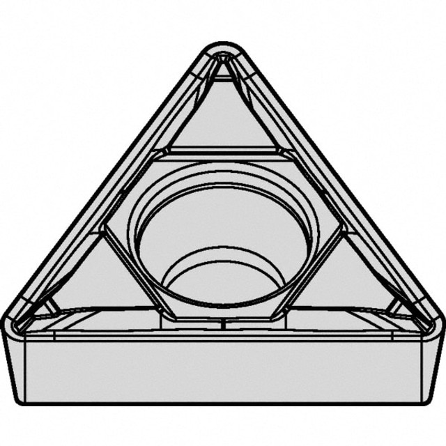 Kennametal 3769447 Turning Insert: TCMT18152FP KCU25, Solid Carbide
