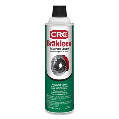 CRC® Brake Parts Cleaner, 20 oz Aerosol Can, Irritating Odor, Non-Chlorinated, Ultra Low VOC, SCAQMD 1171 Compliant