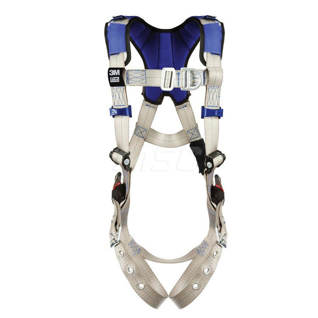 DBI-SALA 7012817450 Fall Protection Harnesses: 420 Lb, Vest Style, Size 2X-Large, For Climbing, Back & Front