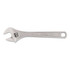 Channellock® Adjustable Wrench, 12 in Long, 1-1/2 in Opening, Chrome, Bulk