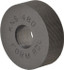 MSC KNS-480 Standard Knurl Wheel: 3/4" Dia, 70 ° Tooth Angle, 80 TPI, Straight, High Speed Steel