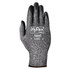 Ansell HyFlex® 11-801 Nitrile Foam Palm Coated Gloves, Size 8, Black/Dark Grey