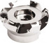 Seco 02422162 60mm Cut Diam, 22mm Arbor Hole, 4.5mm Max Depth of Cut, 45° Indexable Chamfer & Angle Face Mill