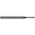 Harvey Tool 31870 Square End Mill:  0.0700" Dia, 0.375" LOC, 0.125" Shank Dia, 2.5" OAL, 3 Flutes, Solid Carbide