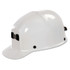 MSA Protective Caps with Fas-Trac Ratchet Suspensions, White