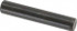 Holo-Krome 01120 Standard Dowel Pin: 7/16 x 2-1/2", Alloy Steel, Grade 8, Black Luster Finish