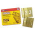 C.H. Hanson® 15 Piece Single Number Set, Brass, 3 in