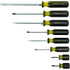 Stanley® Products Stanley® 100 Plus® 8 Pc Combination Screwdriver Set, Phillips®, Slotted, 1/4 in, 7/32 in, 5/16 in, 3/8 in