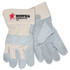 MCR Safety Sidekick® Select Side Split Leather Palm Work Gloves, 16010, Unlined, 2.5 in Cuff, Medium