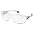 MCR Safety Law® OTG Protective Eyewear, Clear Polycarbonate Lens, UV-AF® Anti-Fog, Clear Polycarbonate Frame