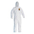 Kimberly-Clark Professional KleenGuard™ 49114 KleenGuard™ A20 Breathable Particle Protection Coverall, White, X-Large, ZF, EBWAH