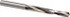 Guhring 9002060038500 Jobber Length Drill Bit: 3.85 mm Dia, 118 °, High Speed Steel