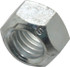 Value Collection R52001699 Hex Lock Nut: Distorted Thread, 1/2-13, Grade C Steel, Cadmium Clear-Plated