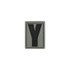 Maxpedition LETYS Letter Y Morale Patch