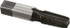 Reiff & Nestor 46264 Standard Pipe Tap: 1/8-27, NPTF, 4 Flutes, High Speed Steel, Nitride Finish