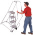 Ballymore A3SH30-TRG 3-Step Aluminum Step Ladder: 58-1/2" High