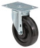 E.R. Wagner 4F8804C250011AR Swivel Top Plate Caster: Polyurethane, 4" Wheel Dia, 2" Wheel Width, 600 lb Capacity, 5-5/8" OAH