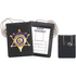 Strong Leather Company 71600-0732 Recessed Velcro Badge And Id Holder With Chain