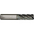 SC Tool 20446 Corner Radius End Mill: 5/8" Dia, 1-3/4" LOC, 0.09" Radius, 5 Flutes, Solid Carbide