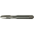 Greenfield Threading 356084 Spiral Point Tap: #1-72 UNF, 2 Flutes, Plug Chamfer, 2B Class of Fit, High-Speed Steel, Bright/Uncoated