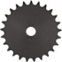 U.S. Tsubaki 80A17 Plate Roller Chain Sprocket: 17 Teeth, 1" Pitch, 15/16" Bore Dia