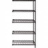 Quantum Storage AD74-2424BK-5 Wire Shelving: Use With 1630 Built-In Combination Lock
