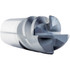 Supermill SAPB187S Ball End Mill: 0.1875" Dia, 0.375" LOC, 4 Flute, Solid Carbide