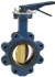 NIBCO NLJ300E Manual Lug Butterfly Valve: 2-1/2" Pipe, Lever Handle