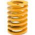 Associated Spring Raymond ASF 40 X 100 Die Spring: 40 mm Hole Dia, 22 mm Rod Dia, 100 mm Free Length, Yellow