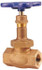 NIBCO NL3X00D 2" Pipe, Threaded Ends, Bronze Integral Globe Valve