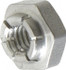 Flex-Loc 50FK-832 #8-32 UNJC 18-8 Hex Lock Nut with Expanding Flex Top