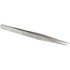 Value Collection 10118-SS Diamond Tweezer: Stainless Steel, Medium Point Tip, 6-13/32" OAL