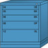 Lyon BBS3530301003IL Standard Bench Height - Single Drawer Access Steel Storage Cabinet: 30" Wide, 28-1/4" Deep, 33-1/4" High