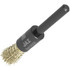 JAZ USA 13110 End Brushes; Brush Diameter (Decimal Inch): 1/2 ; Filament/Wire Diameter (Decimal Inch): 0.0200 ; Fill Material: Brass-Coated Steel ; Wire Type: Crimped ; Trim Length (Inch): 3/4 ; Shank Diameter (Inch): 1/4