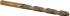 Hertel 41994 Jobber Length Drill Bit: Letter E (1/4"), 135 &deg;, Cobalt