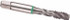 Guhring 9039500035050 Spiral Flute Tap: #6-40, UNF, 3 Flute, Modified Bottoming, 2B Class of Fit, Cobalt, TICN Finish