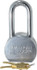 American Lock A701KA-46853 Padlock: Steel, Keyed Alike, 2-1/2" Wide, Chrome-Plated