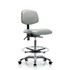 Blue Ridge Ergonomics MSC46754 Task Chair: Vinyl, Dove