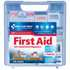 First Aid Only 91407 Full First Aid Kits; Kit Type: Emergency Response; First Aid Kit ; Container Type: Kit ; Container Material: Plastic ; Mount Type: None; Portable ; Color: Blue; Clear