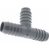 Value Collection 1401-010 Barbed Tube Insert Tee Plug: 1" Barbs