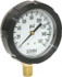 Span SG10630 Pressure Gauge: 3-1/2" Dial, 0 to 1,000 psi, 1/4" Thread, MPT, Center Back Mount