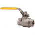 Merit Brass KV210FP-20 2-Way Manual Ball Valve: 1-1/4" Pipe, Full Port