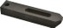 Jergens 47126 Clamp Strap: Carbon Steel, 1/2" Stud, Tapered Nose