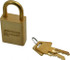 American Lock A40KA-38576 Padlock: Steel, Keyed Alike, 1-1/2" Wide