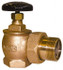 Legend Valve 110-106 1-1/4" Pipe, 60 psi WOG Rating, FNPT x Male Union End Connections, Handwheel Steam Angle Radiator Valve