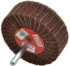 Superior Abrasives A008584 Mounted Flap Wheel: 3" Dia, 1" Face Width, 80 Grit, Aluminum Oxide