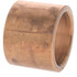 Mueller Industries W 01743 Wrot Copper Pipe Flush Bushing: 1-1/4" x 1" Fitting, FTG x C, Solder Joint
