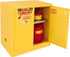 Securall Cabinets A131 Standard Cabinet: Manual Closing, 1 Shelf, Yellow
